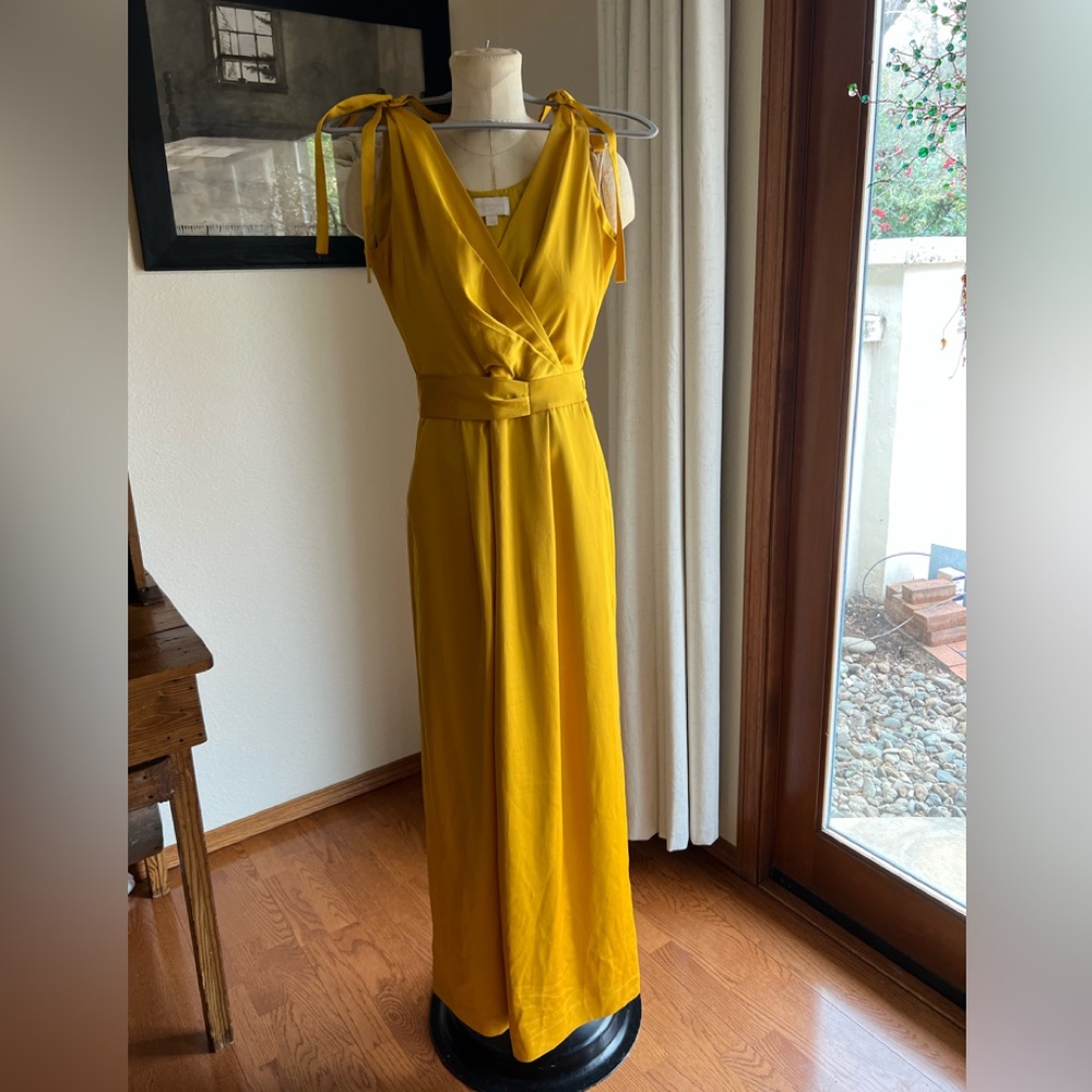 J.Crew Collection wide-leg jumpsuit in satin-crepe